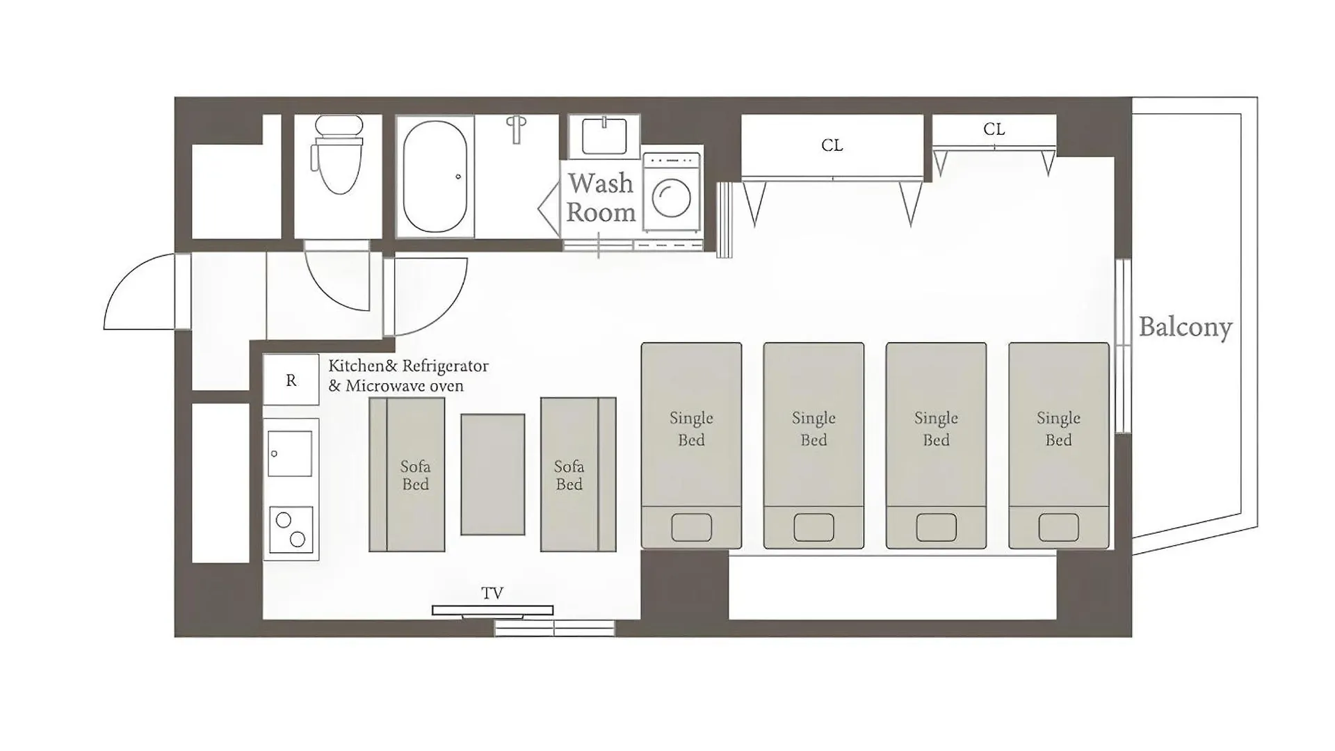 Aparthotel Takuto Stay Sakaisuji-Hommachi Osaka